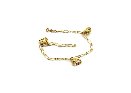 Gold Plated | Charm Anklets